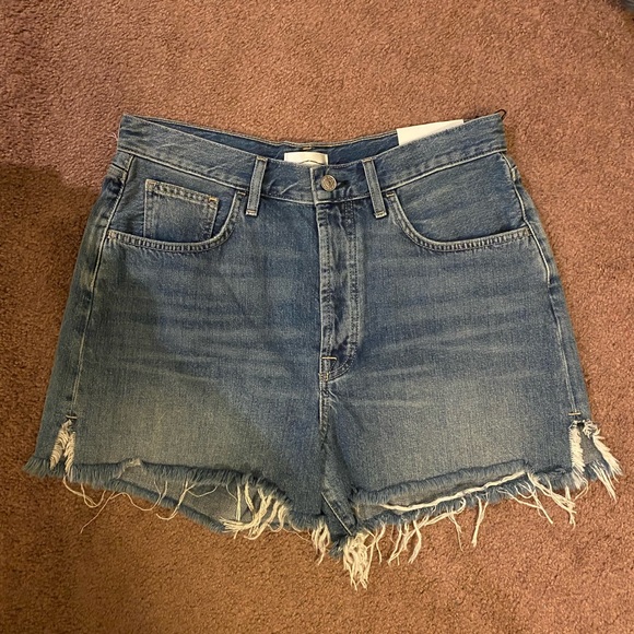 NWT 7 For All Mankind Easy Ruby Cut Off Shorts - Picture 4 of 8